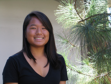 Profile shot of Jessica Fujimoto