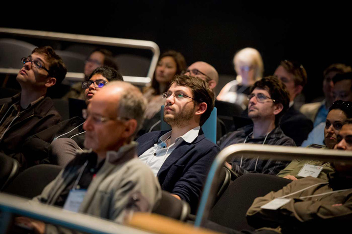 Students attending a lecture