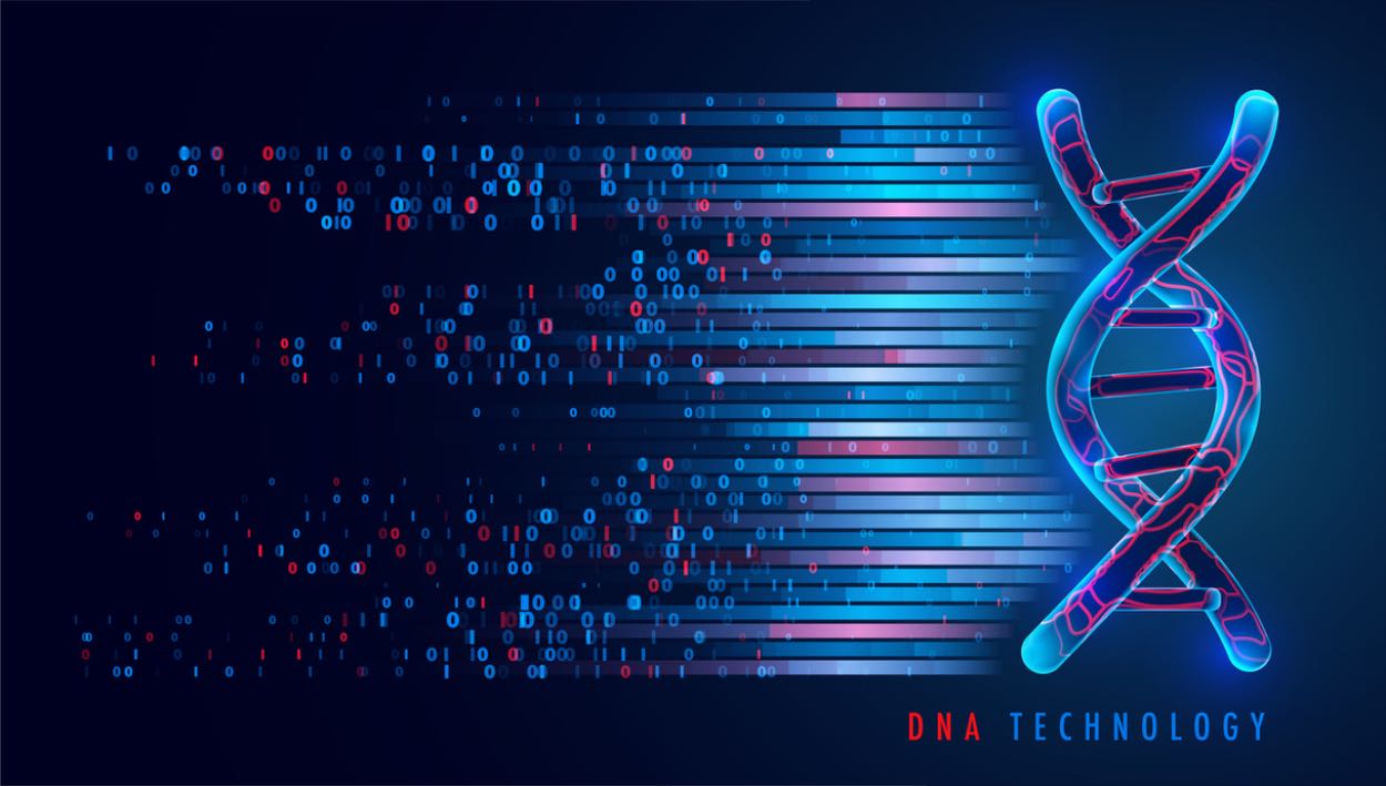 DNA strands