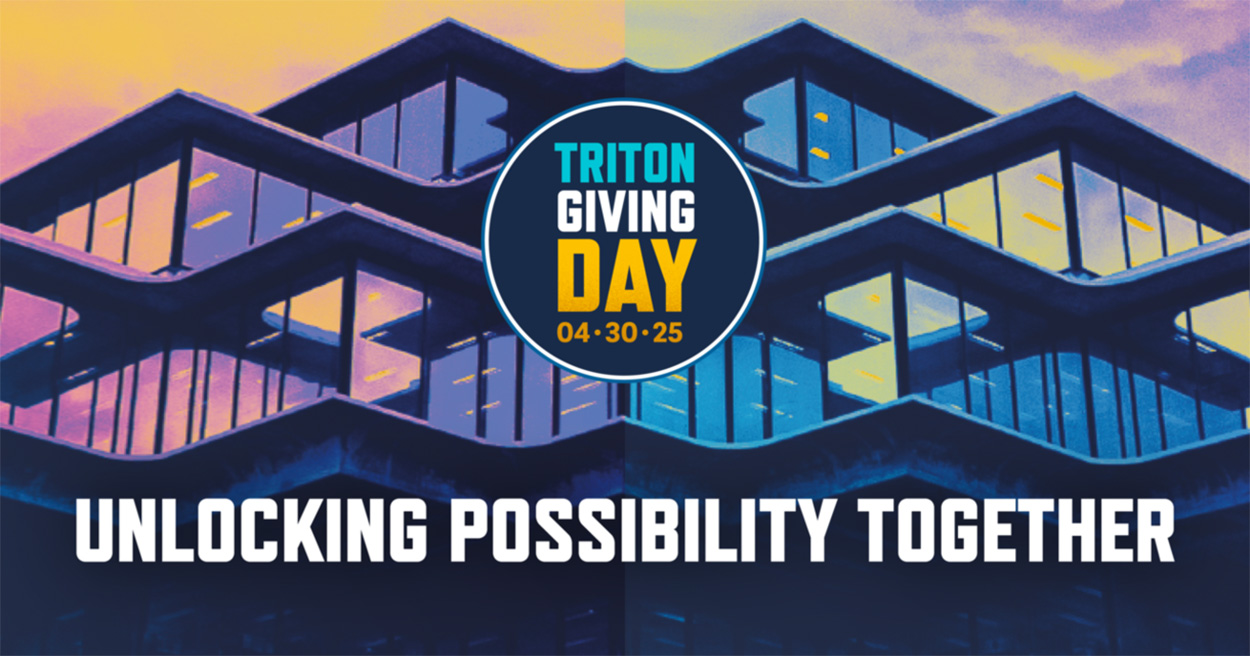 Triton Giving Day banner
